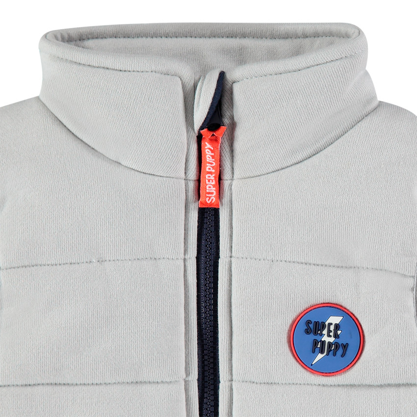 Doudoune sans manches matelassée à poches zippées 