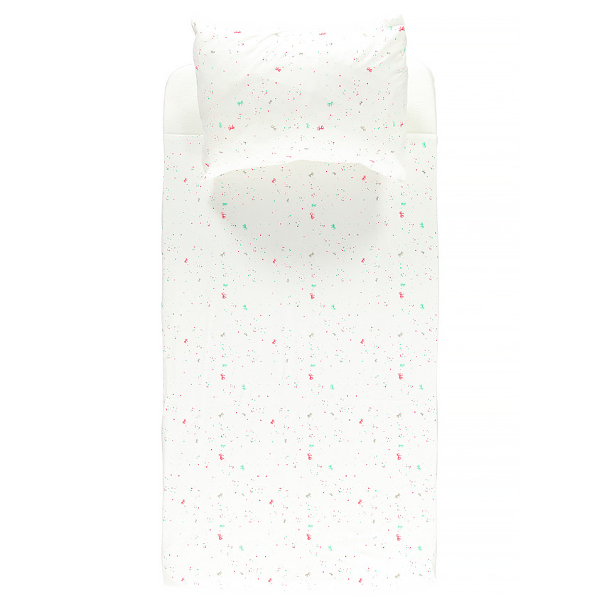 Set de lit drap + taie d'oreiller 