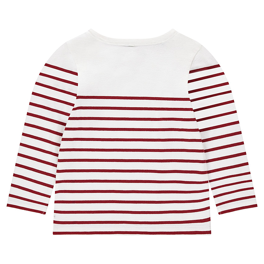 Junior - Marinière en jersey à rayures all-over 