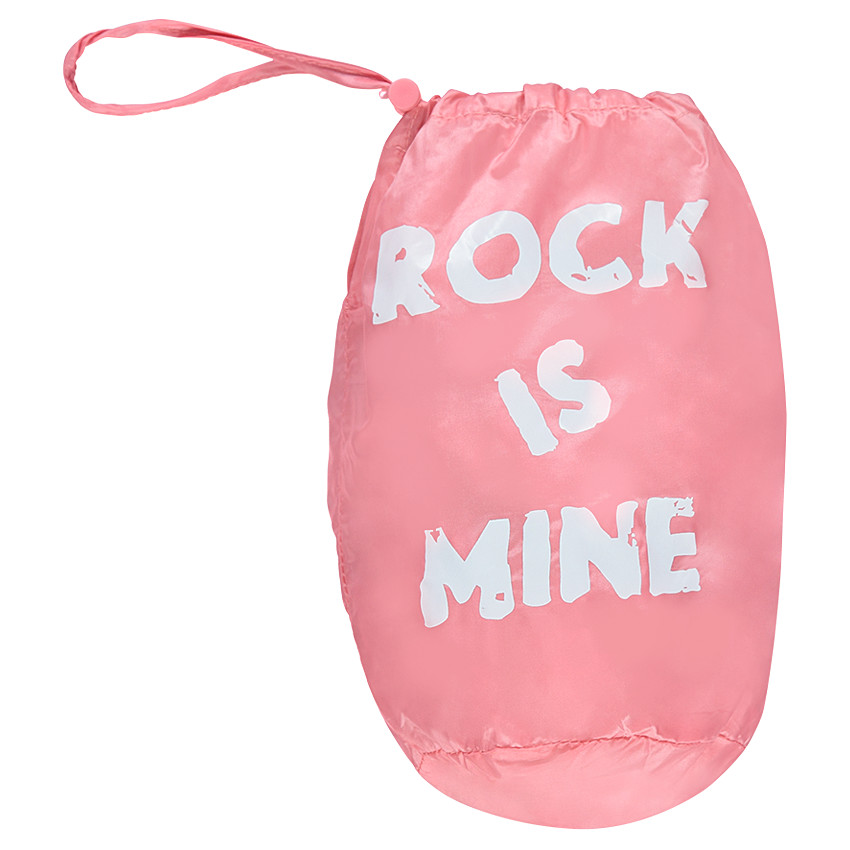 Doudoune light* imperméable à capuche avec sac de rangement printé 