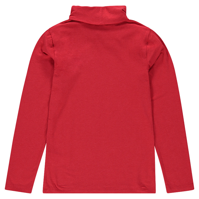 Junior - Sous-pull uni col roulé 