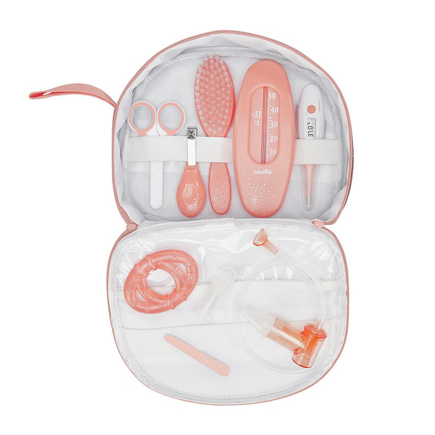 Trousse de soin pour bébé - Pêche 