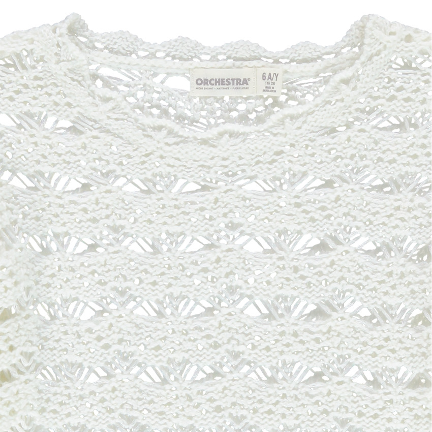 Pull en maille ajourée  