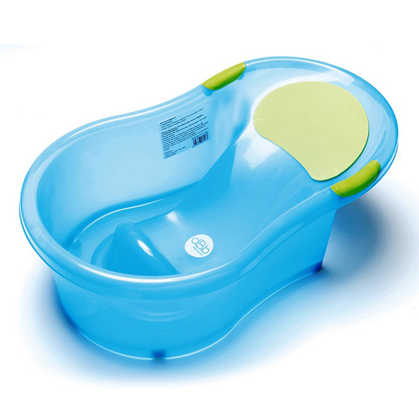 Baignoire avec transat intégré 0/6 mois - Bleu 