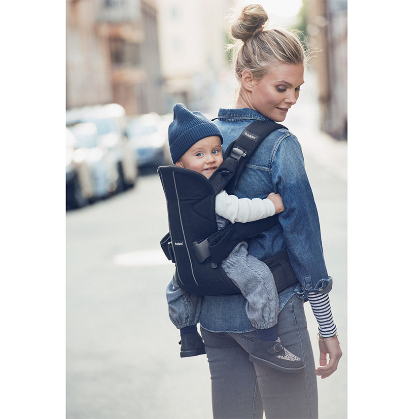 Porte-bébé One – Bleu denim - Bleu nuit 