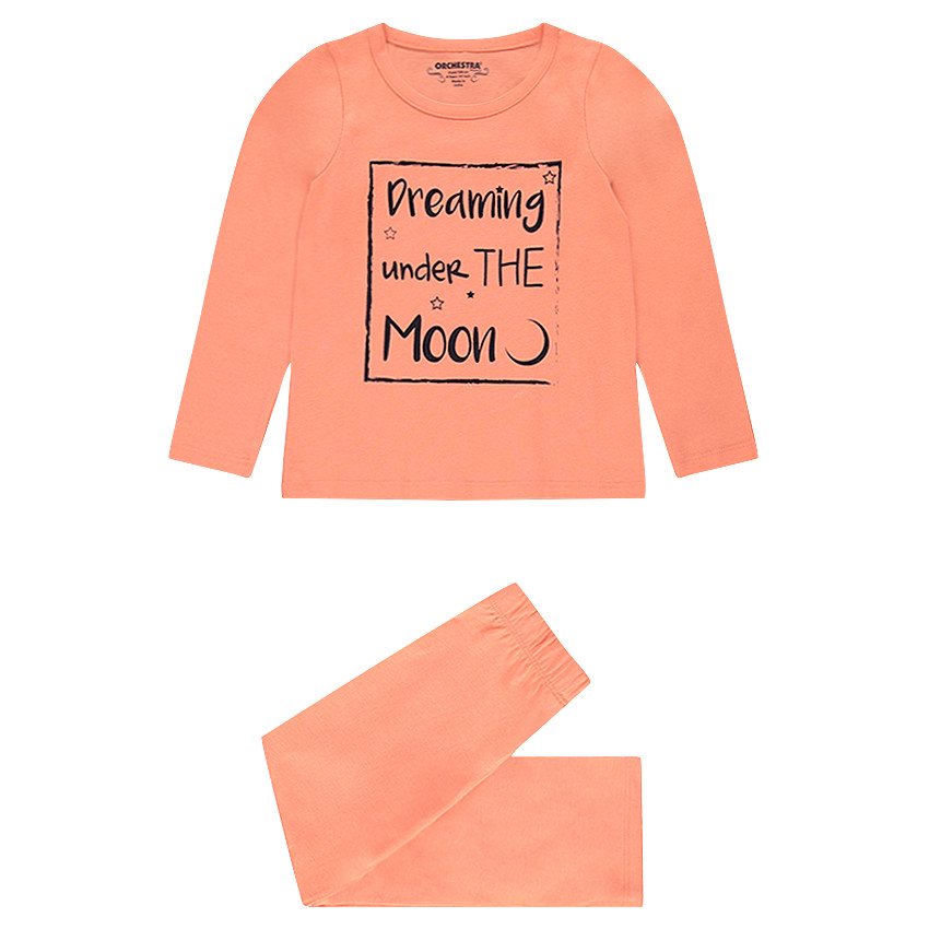 Pyjama en jersey ave message printé 