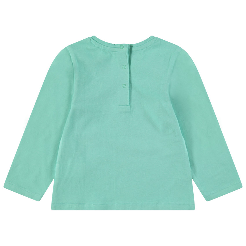 T-shirt manches longues en jersey avec print fantaisie  