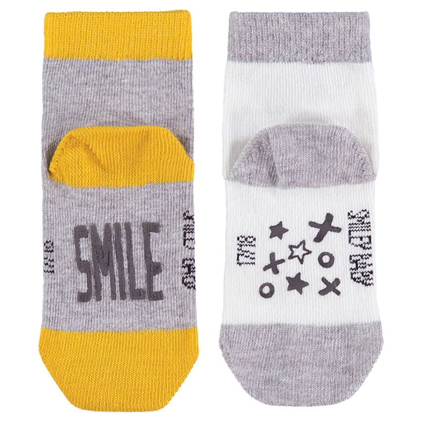 Set met 2 paar matching sokken met motief ©Smiley 