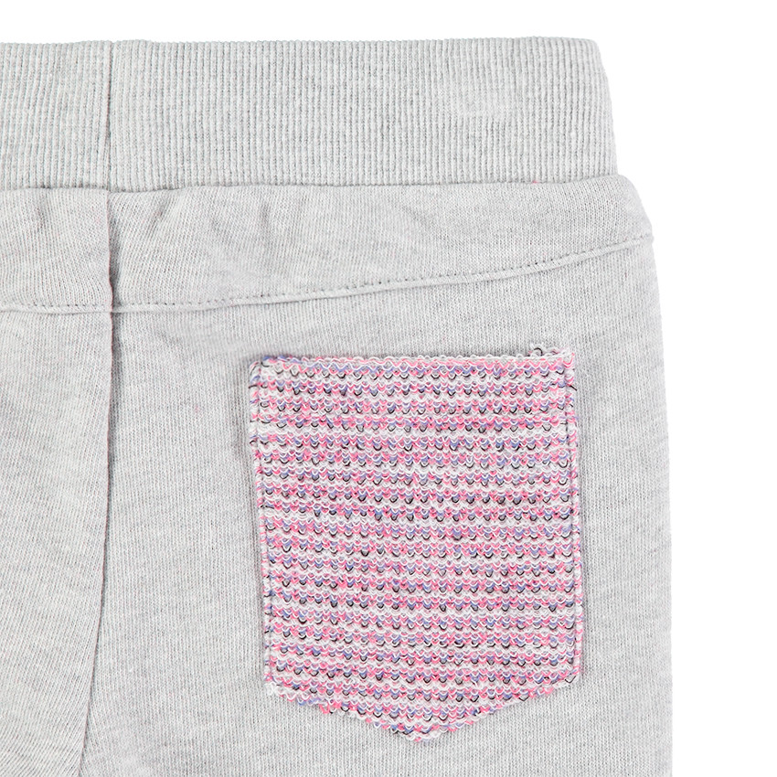 Pantalon de jogging en molleton avec badges Smiley 