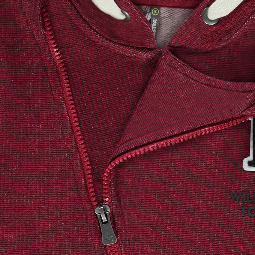 Gilet à capuche en molleton twisté avec badge patché 