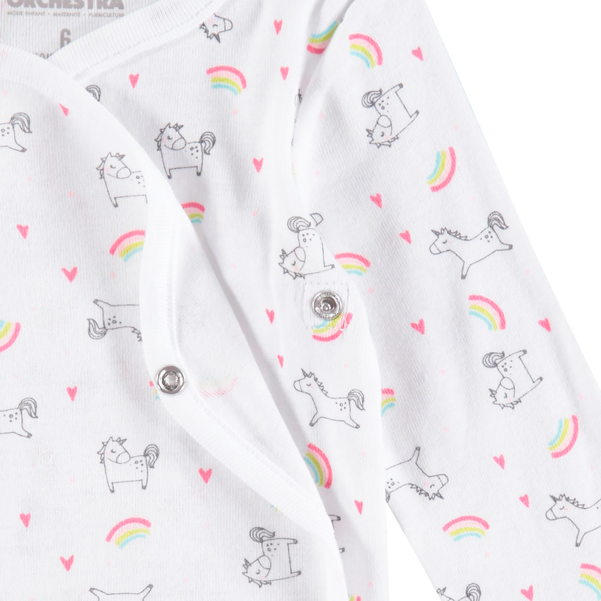 Lot de 7 bodies manches longues 