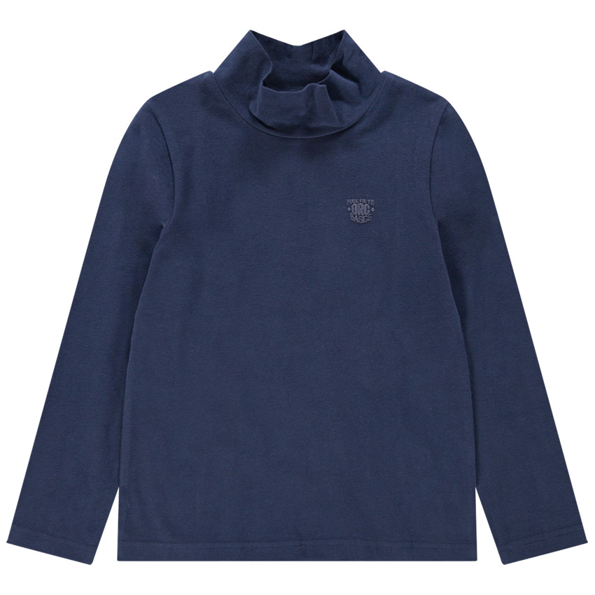 Sous-pull en jersey col cheminée 