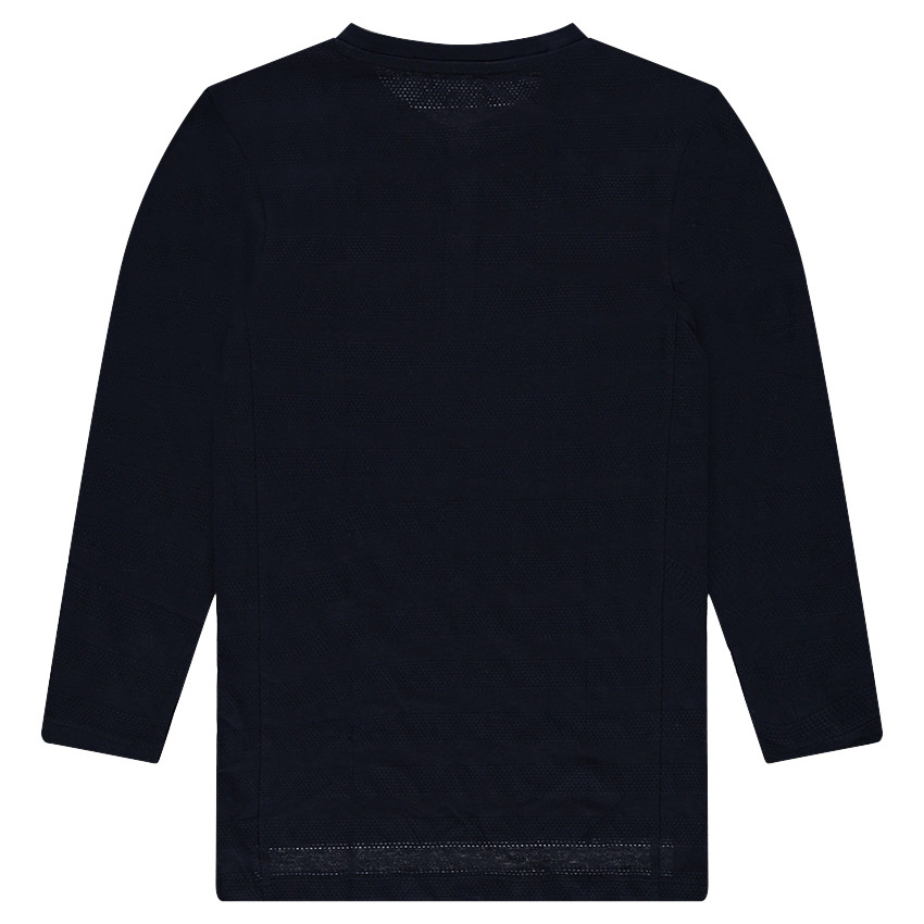 Junior - Tee-shirt long en jersey fantaisie avec texte en relief 