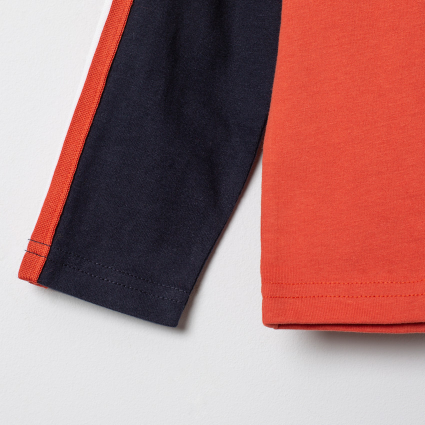 T-shirt manches longues print rock 