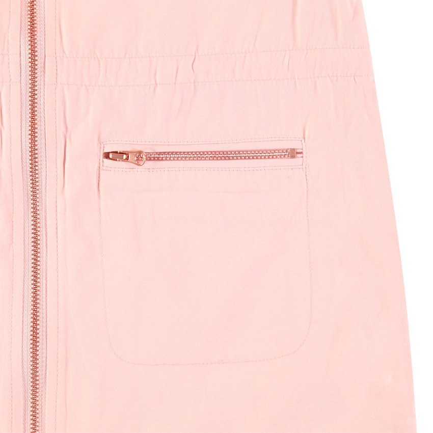 Veste saharienne en toile à poches zippées 