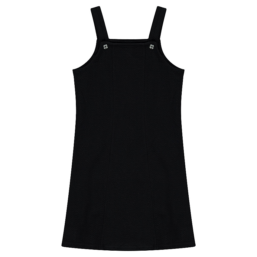 Junior - Robe en maille gaufrée à bretelles réglables 