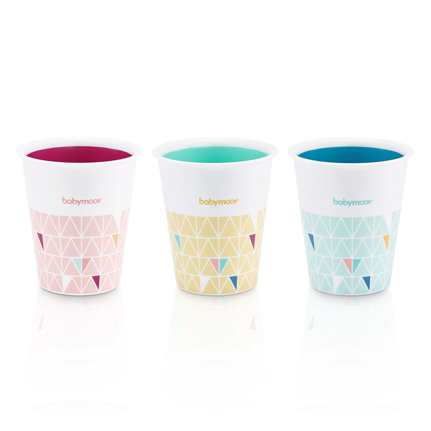 Lot de 3 gobelets Fun Cups 