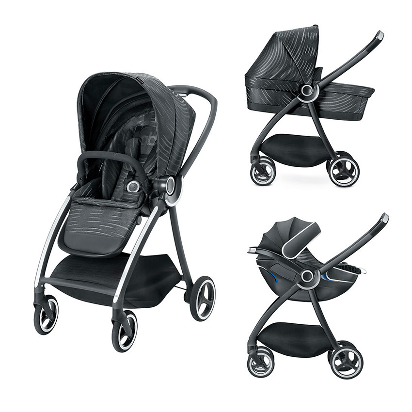 Poussette Maris plus - Lux black 