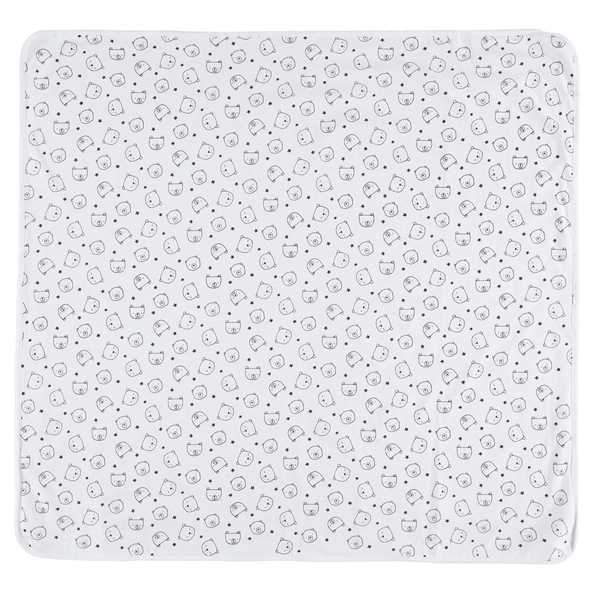 Set couverture en jersey et coussin zippé 