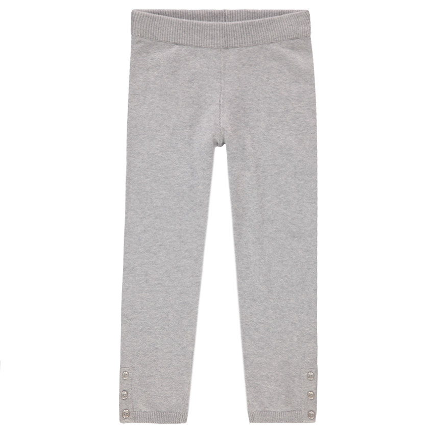 Legging en tricot avec boutons fantaisie 
