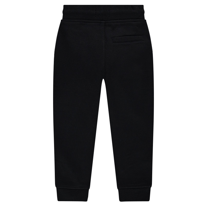 Pantalon de jogging en molleton chiné avec print logo 