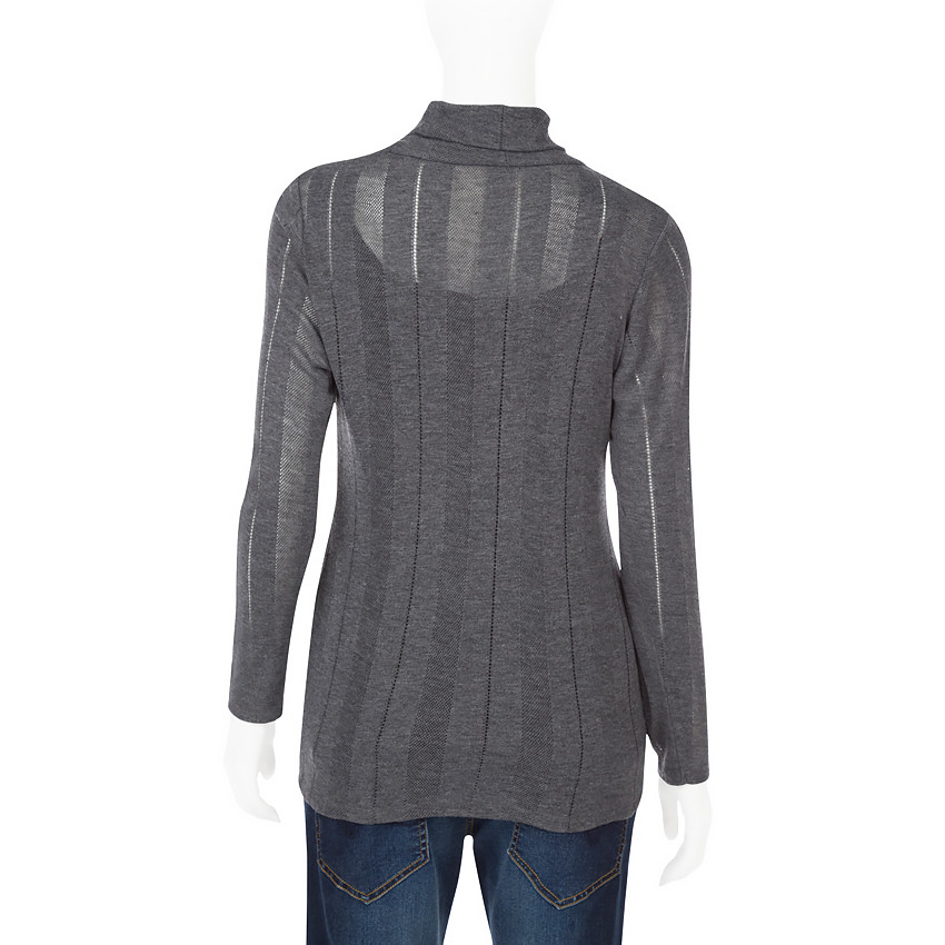 Sous-pull de grossesse en côte large fantaisie 