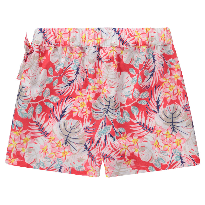 Junior - Broekrok met plantenprint "all-over" 