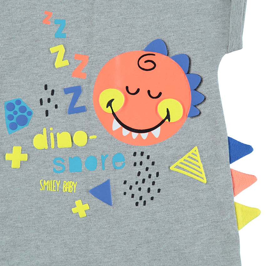 Combinaison courte avec print Smiley 