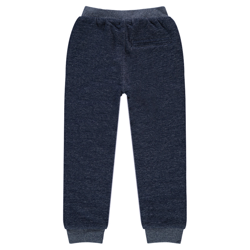 Pantalon de jogging en molleton doublé sherpa avec badges 