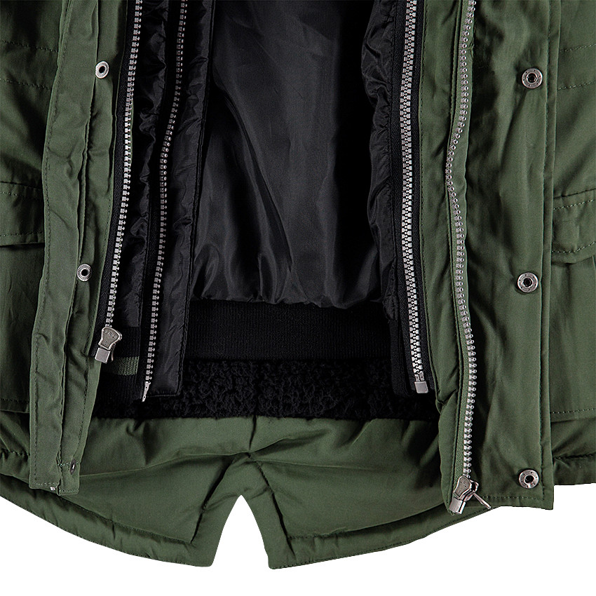 Parka 3 en 1 avec blouson intérieur intégré amovible 