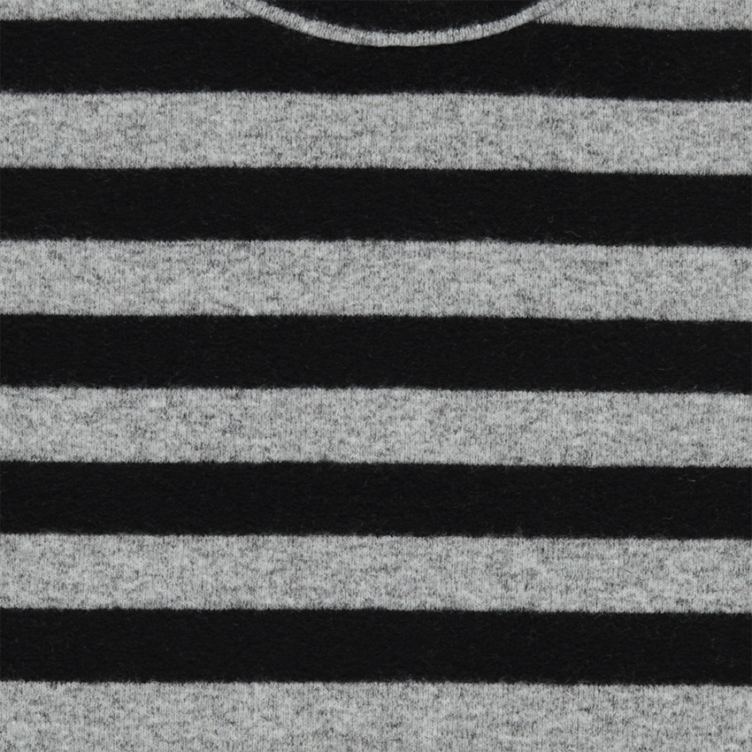 Junior - Pull en tricot rayé manches longues  