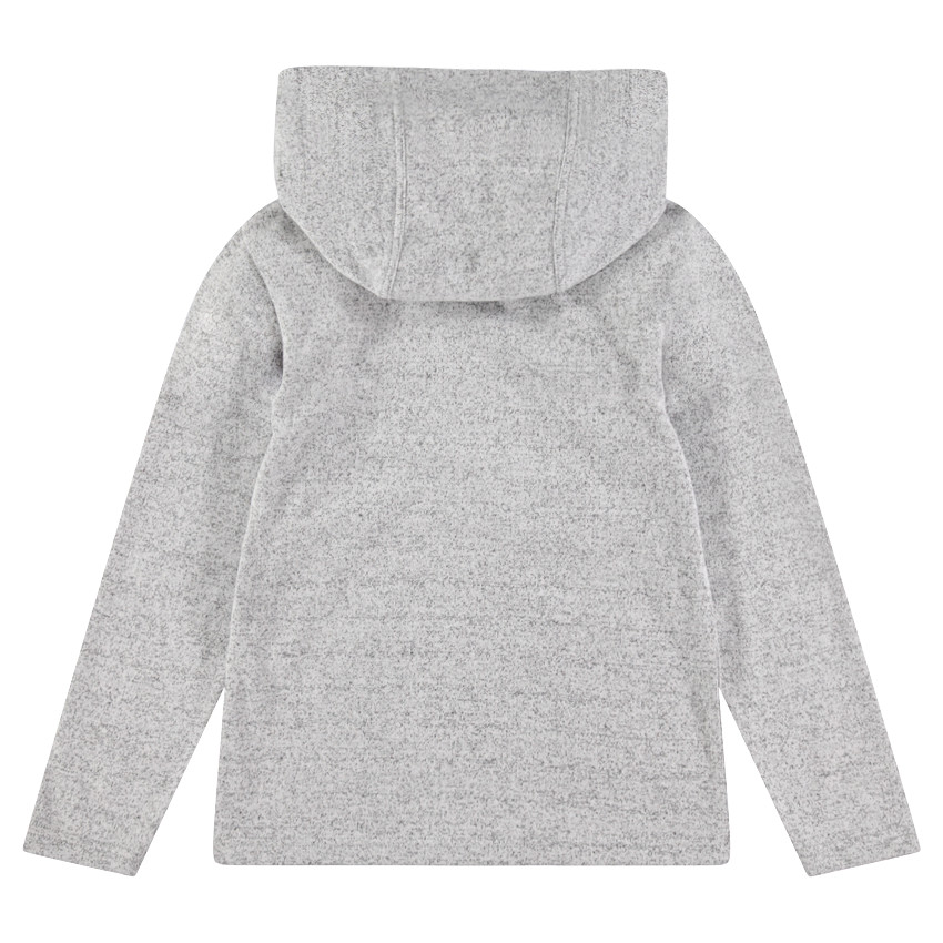 Junior - Tee-shirt manches longues en maille fantaisie avec message printé 