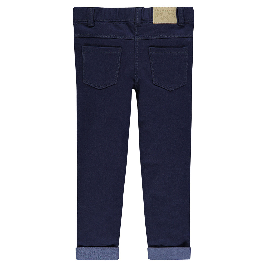 Jegging en molleton uni 