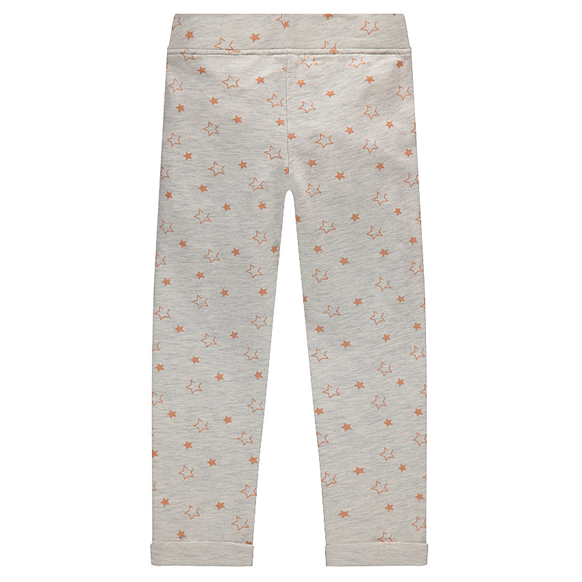 Jegging en molleton imprimé all-over 