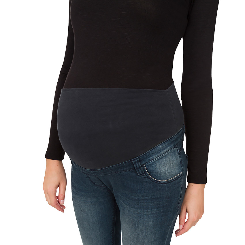 Jeans de grossesse effet used coupe bootcut 