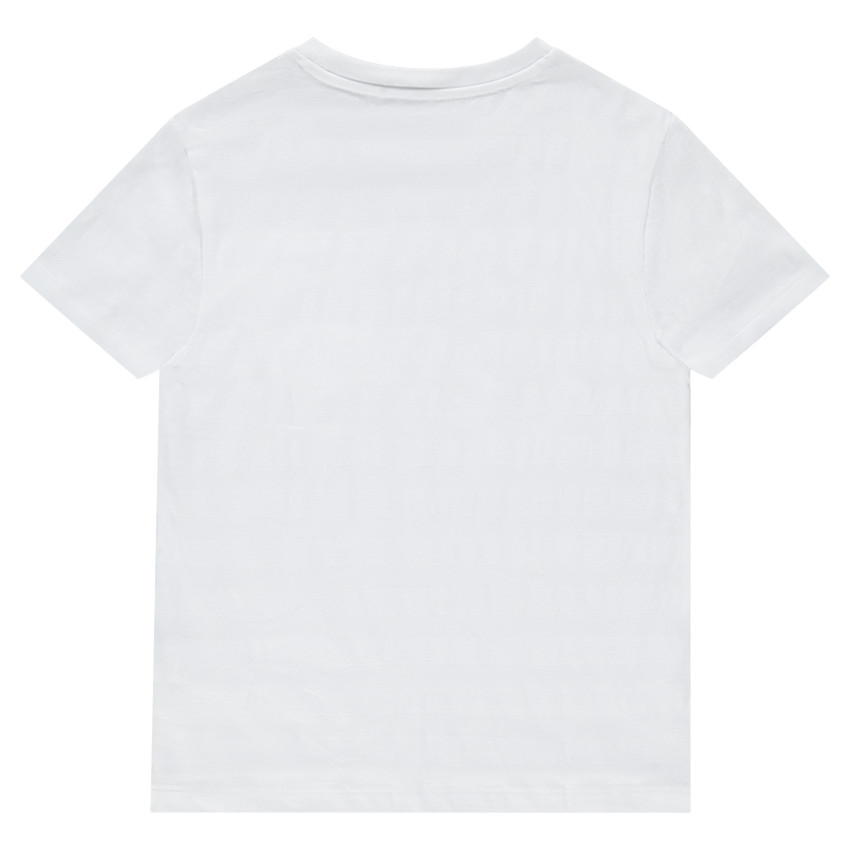 Junior - Tee-shirt manches courtes avec effet de rayures et poche 