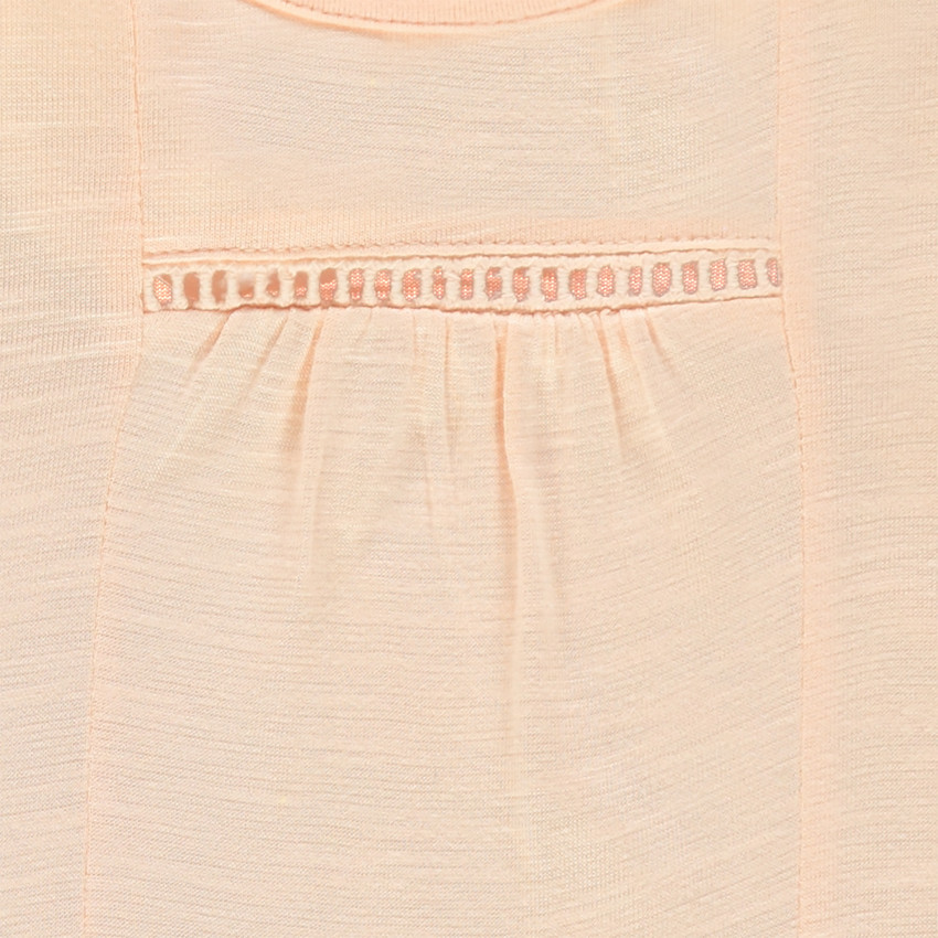 Tunique manches longues volantée  