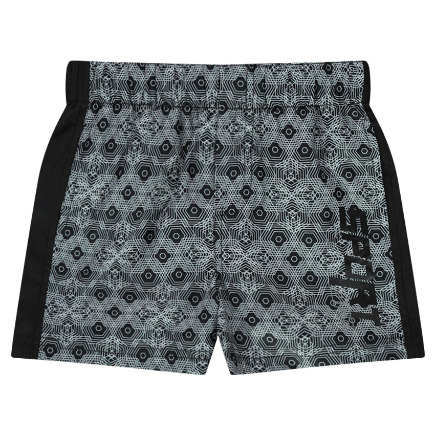 Short imprimé all-over avec poche zippée 