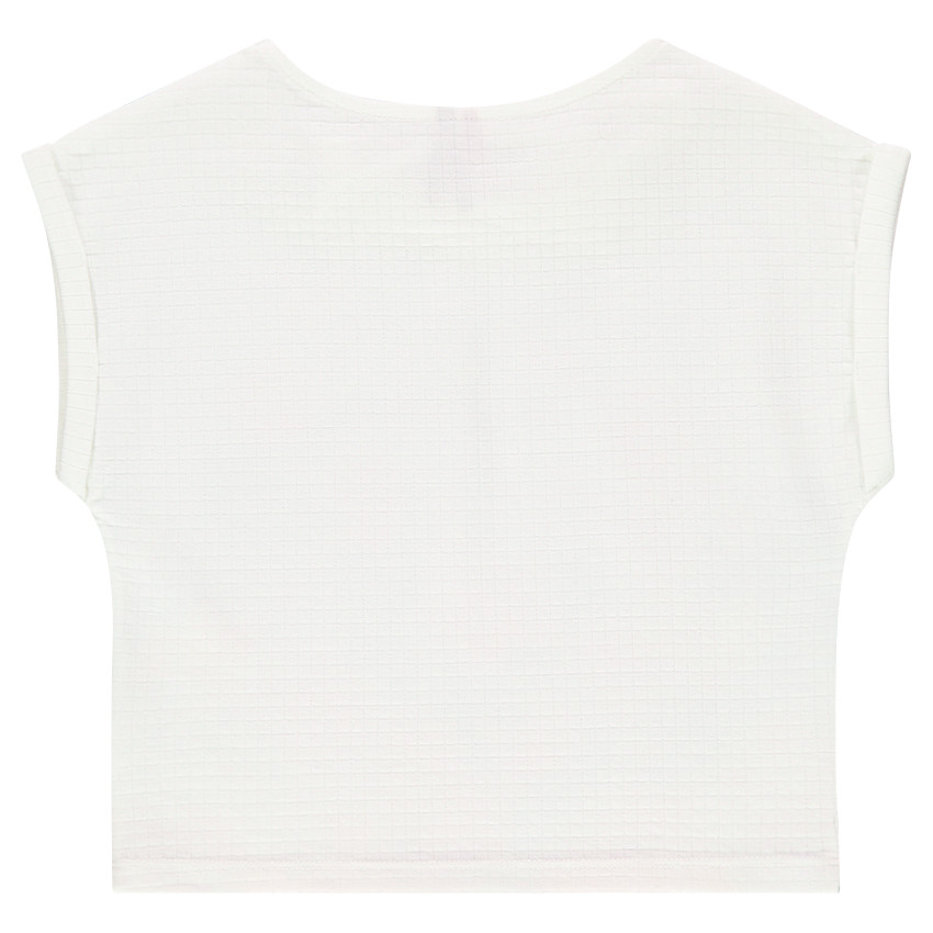 Junior - Sweat manches courtes print effet sublimation 