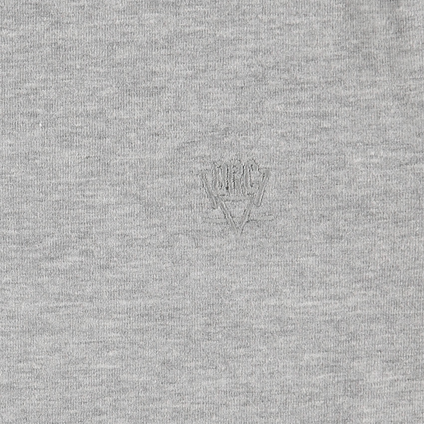 Sous-pull en jersey uni à col roulé avec logo brodé 