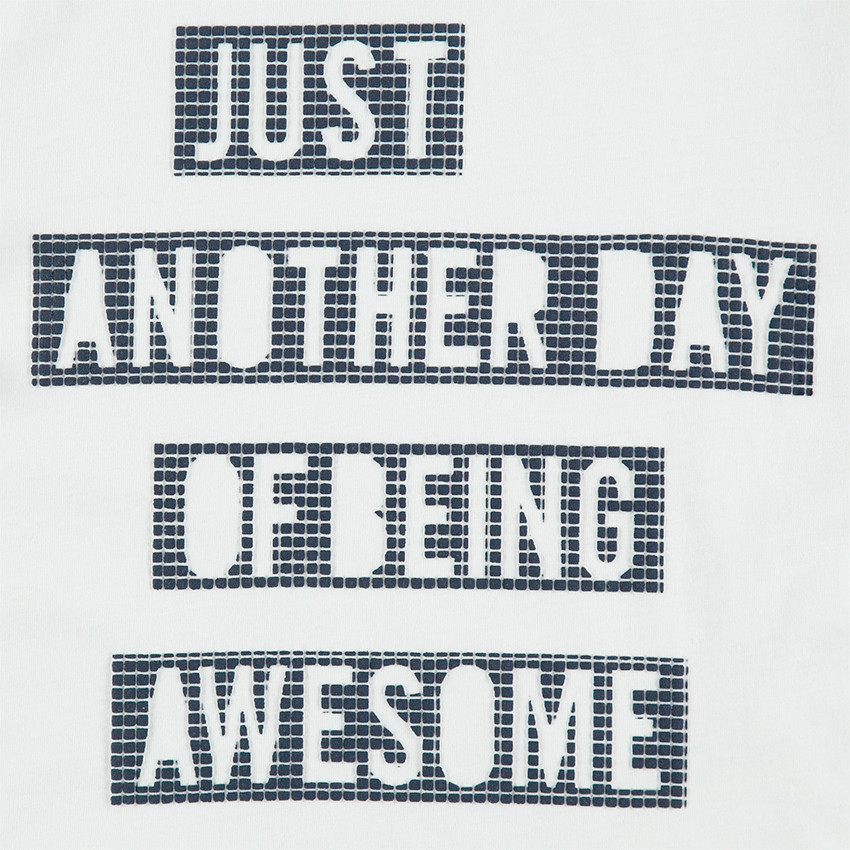 Junior - Tee-shirt manches courtes en jersey avec message printé 