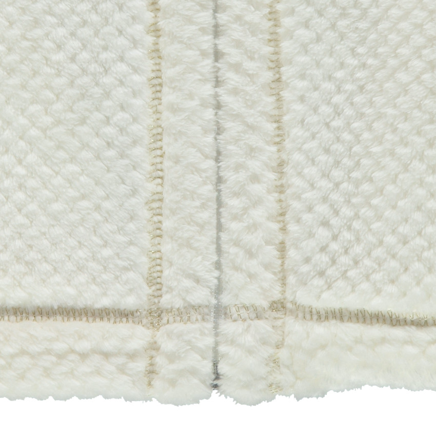 Junior - Gilet à capuche en sherpa zippé style robe de chambre 