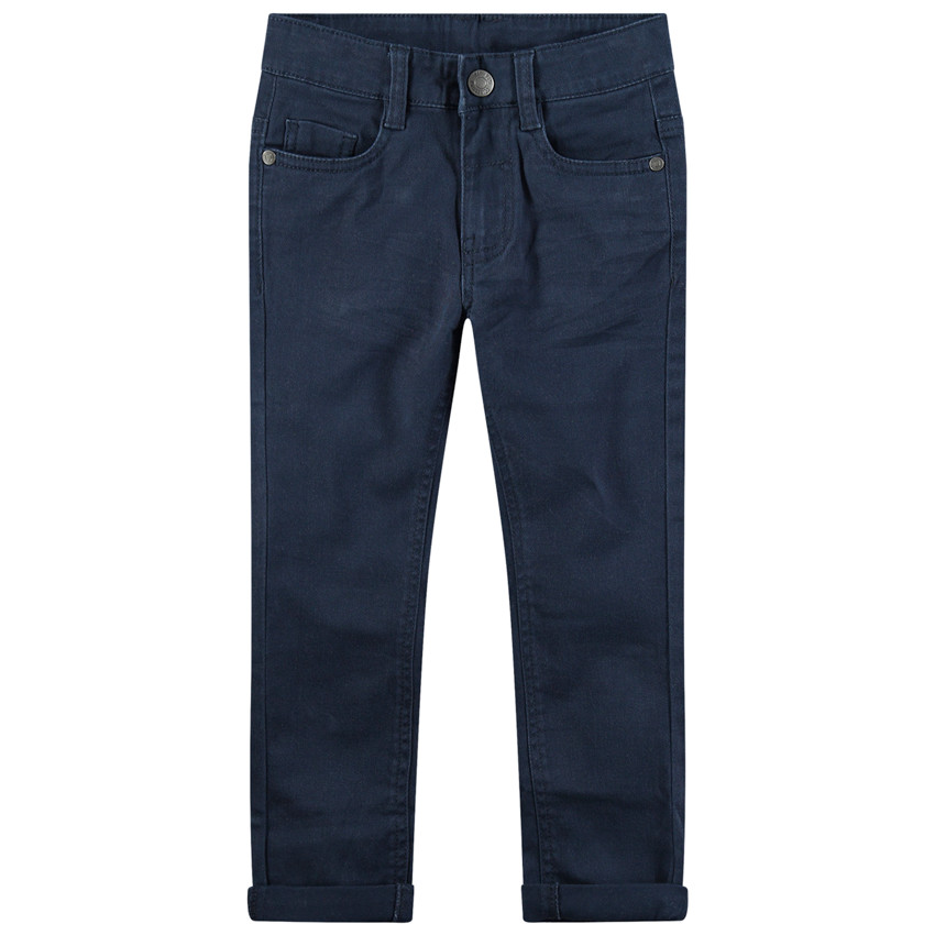 Pantalon en twill surteint avec poche fantaisie au dos 