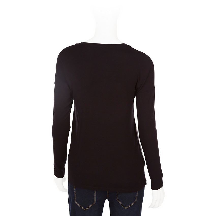 Tee-shirt manches longues de grossesse print sublimation 