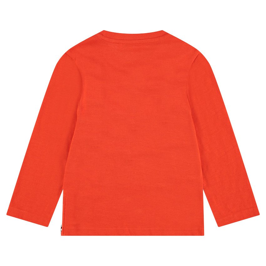 Tee-shirt manches longues en jersey avec inscriptions fantaisie 