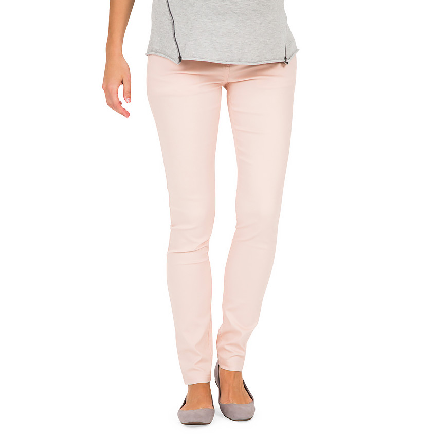 Pantalon coupe slim de grossesse uni 