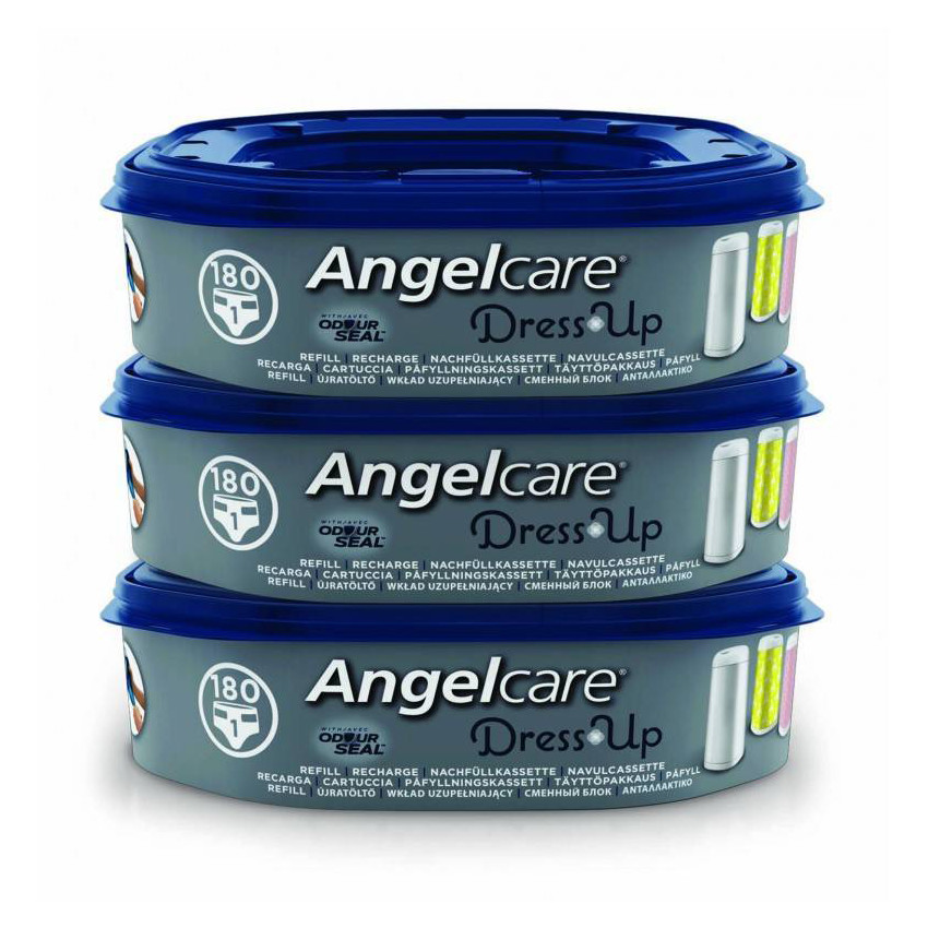 Lot de 3 recharges octogonales pour poubelle Dress up 