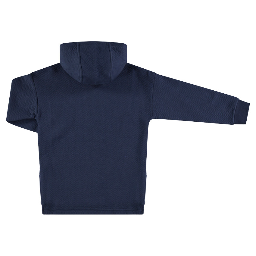 Junior - Sweat à capuche en molleton fantaisie avec texte printé 