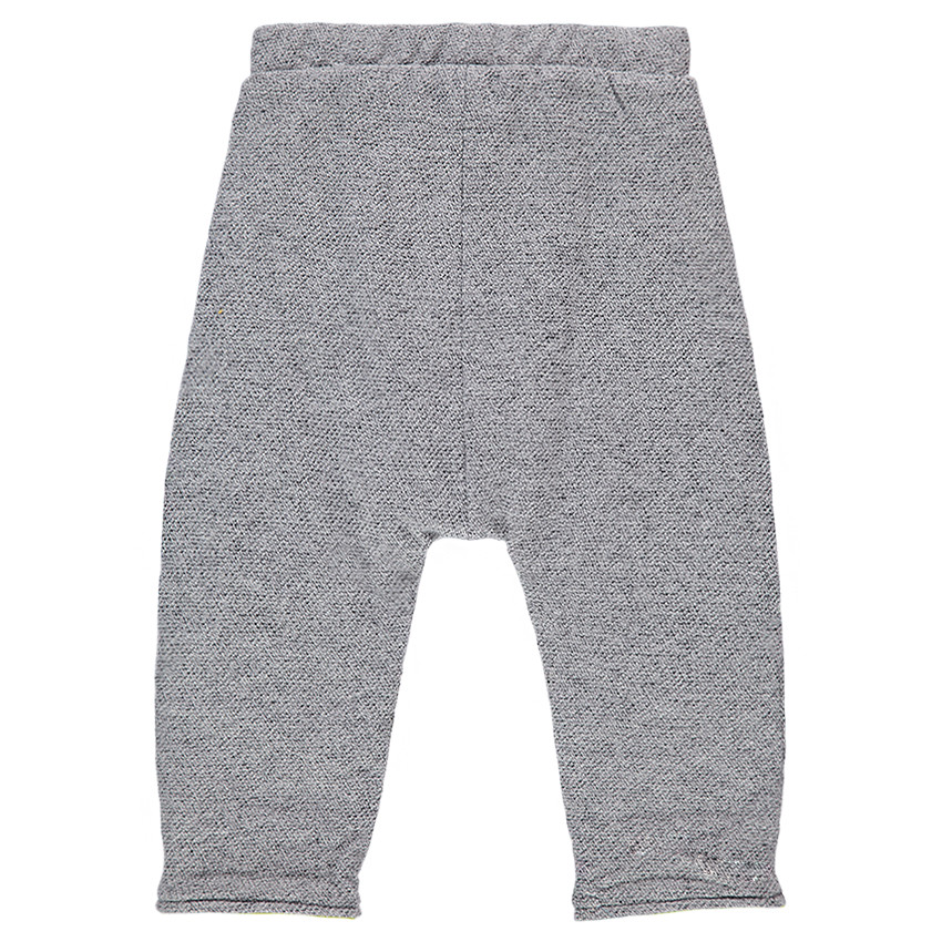 Pantalon en molleton fantaisie avec dinosaure patché 