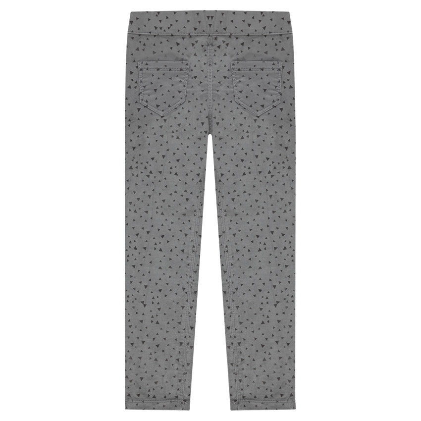 Junior - Jegging imprimé en velours 